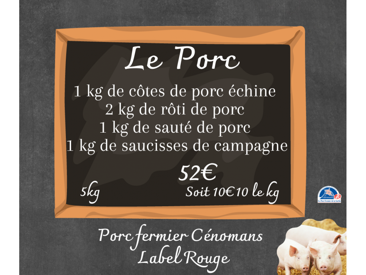 Le panier porc Le panier porc