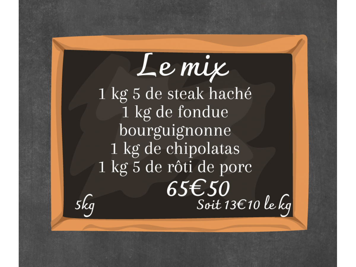 Le mix Porc/Boeuf
