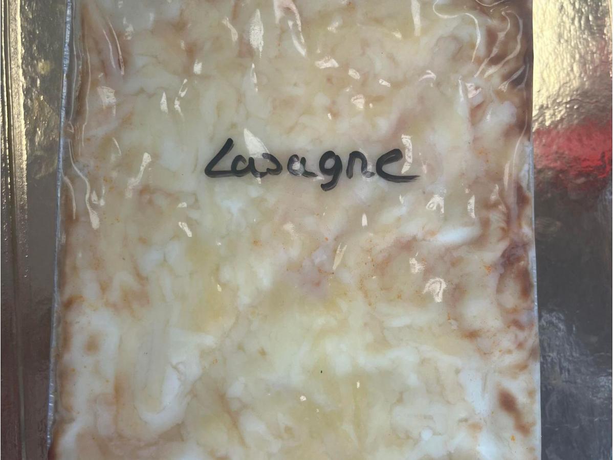 Lasagne de Boeuf Maison petite Barquette
