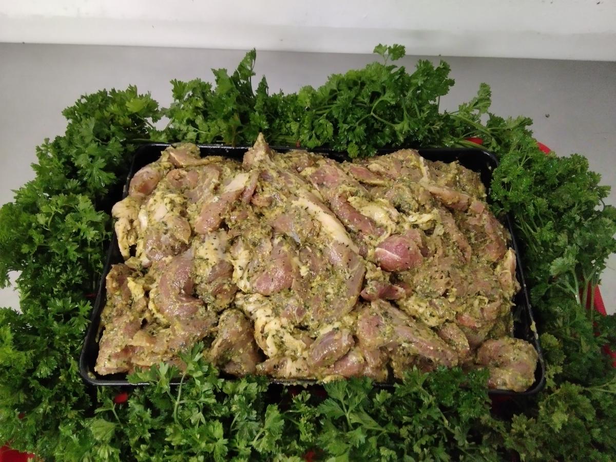 Araignée de porc (maître d'hotel ou nature)