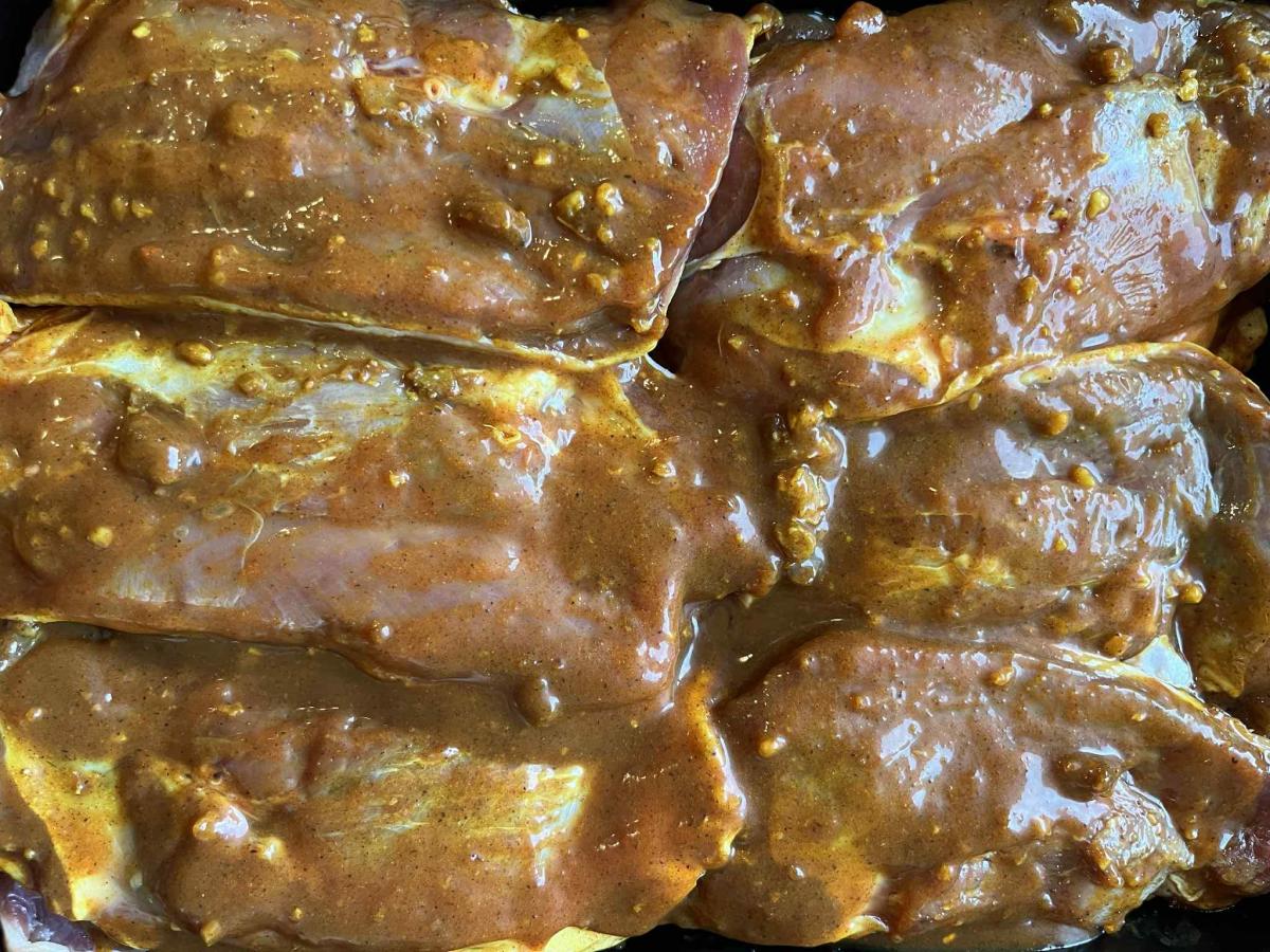 Filet de canette pain d'épice/miel/figue