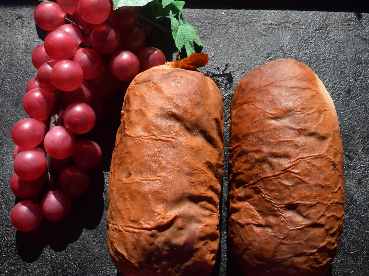 Andouille fabrication Maison fumé à la sciure de hêtre non traité 